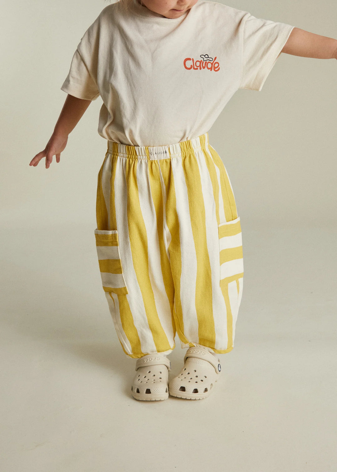 Claude & Co Emerson Stripe Trouser - Honey