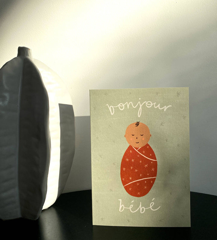 Lauren Sissons Studio Bonjour Bebe Card