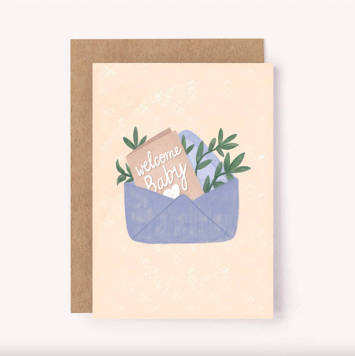 Lauren Sissons Studio Welcome Baby Card