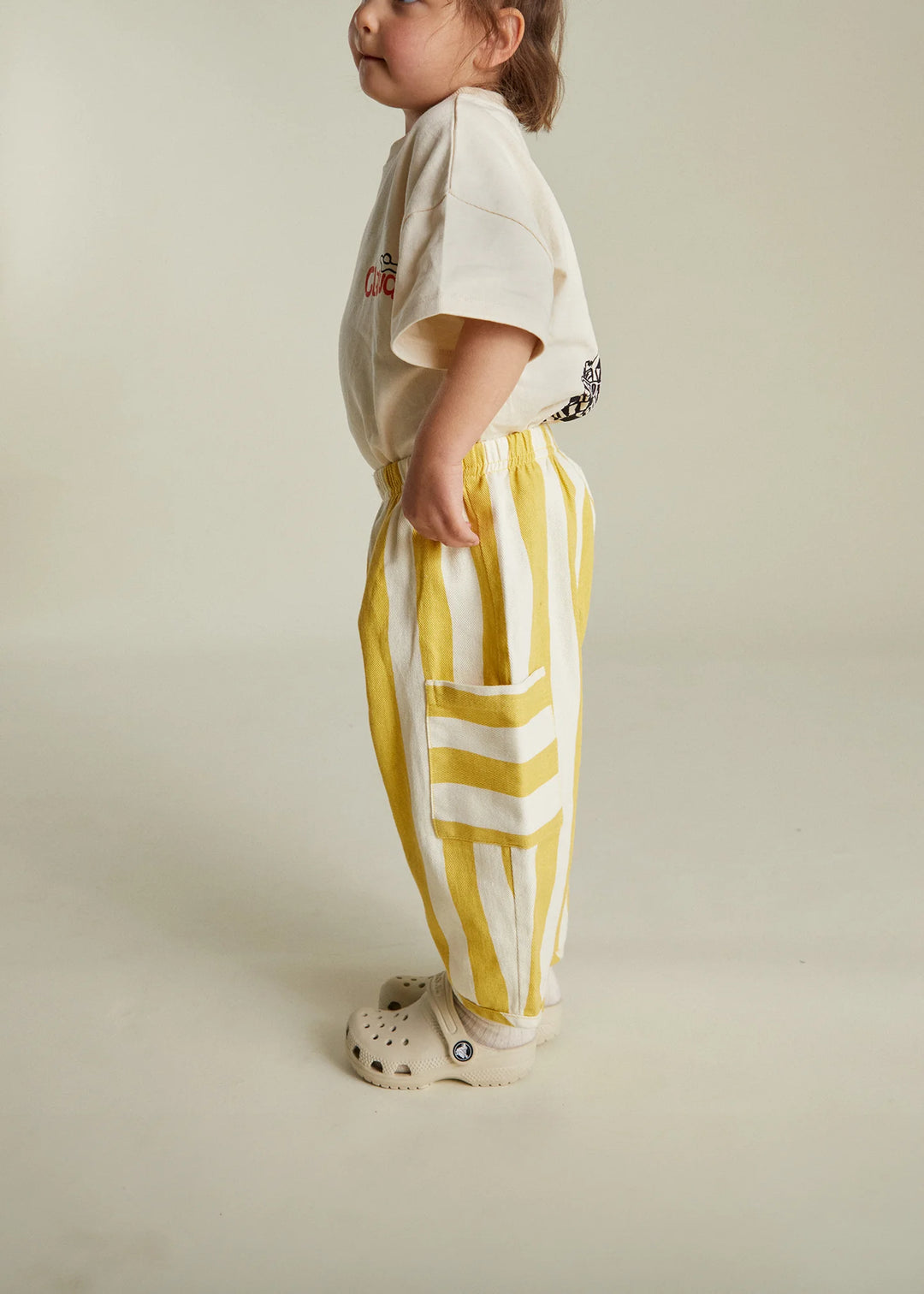 Claude & Co Emerson Stripe Trouser - Honey