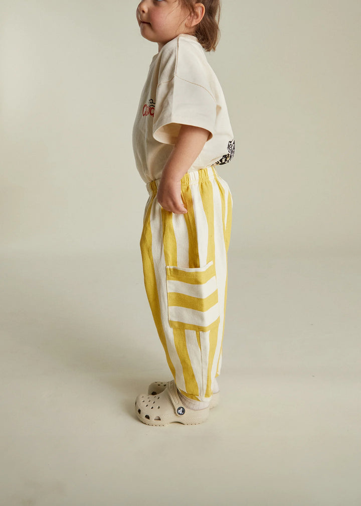 Claude & Co Emerson Stripe Trouser - Honey