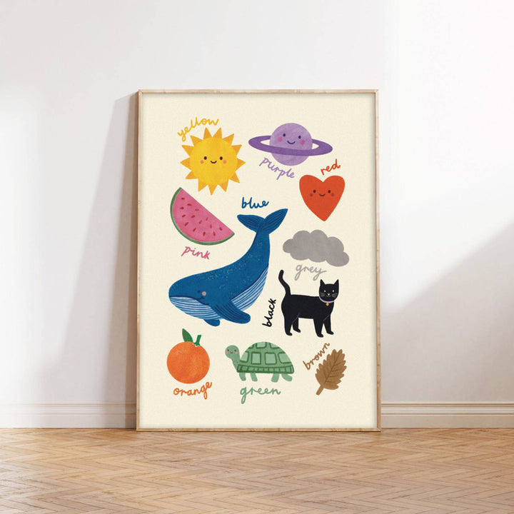 Lauren Sissons Studio Colours Educational Print - A3
