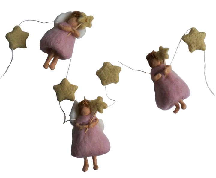 Gamcha Fairy Garland - Pink