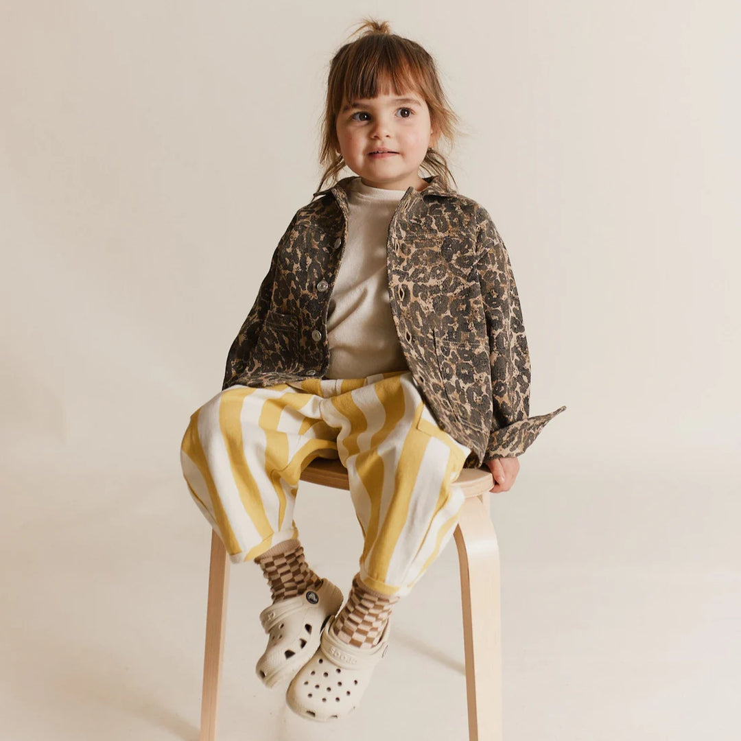 Claude & Co Emerson Stripe Trouser - Honey