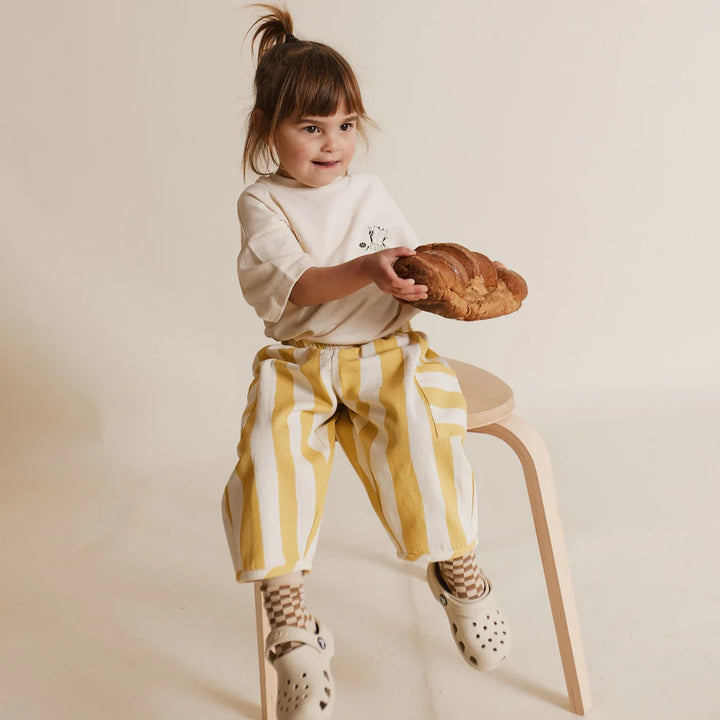 Claude & Co Emerson Stripe Trouser - Honey