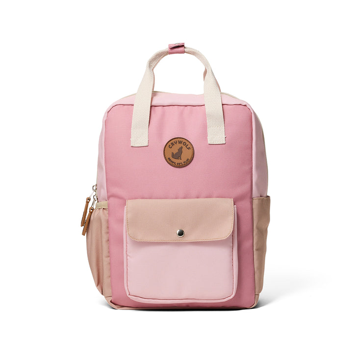 Crywolf Core Mini Backpack - Blush Colourblock