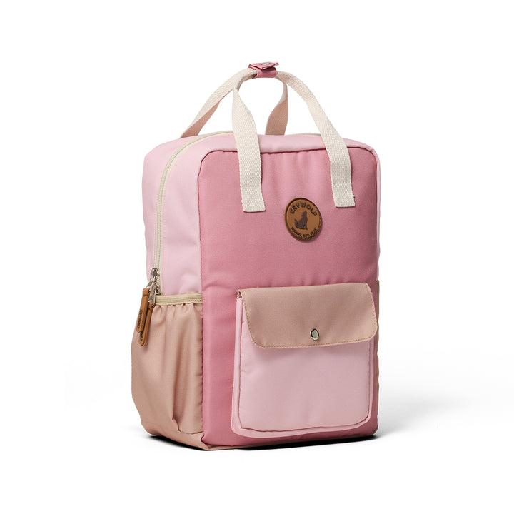 Crywolf Core Mini Backpack - Blush Colourblock