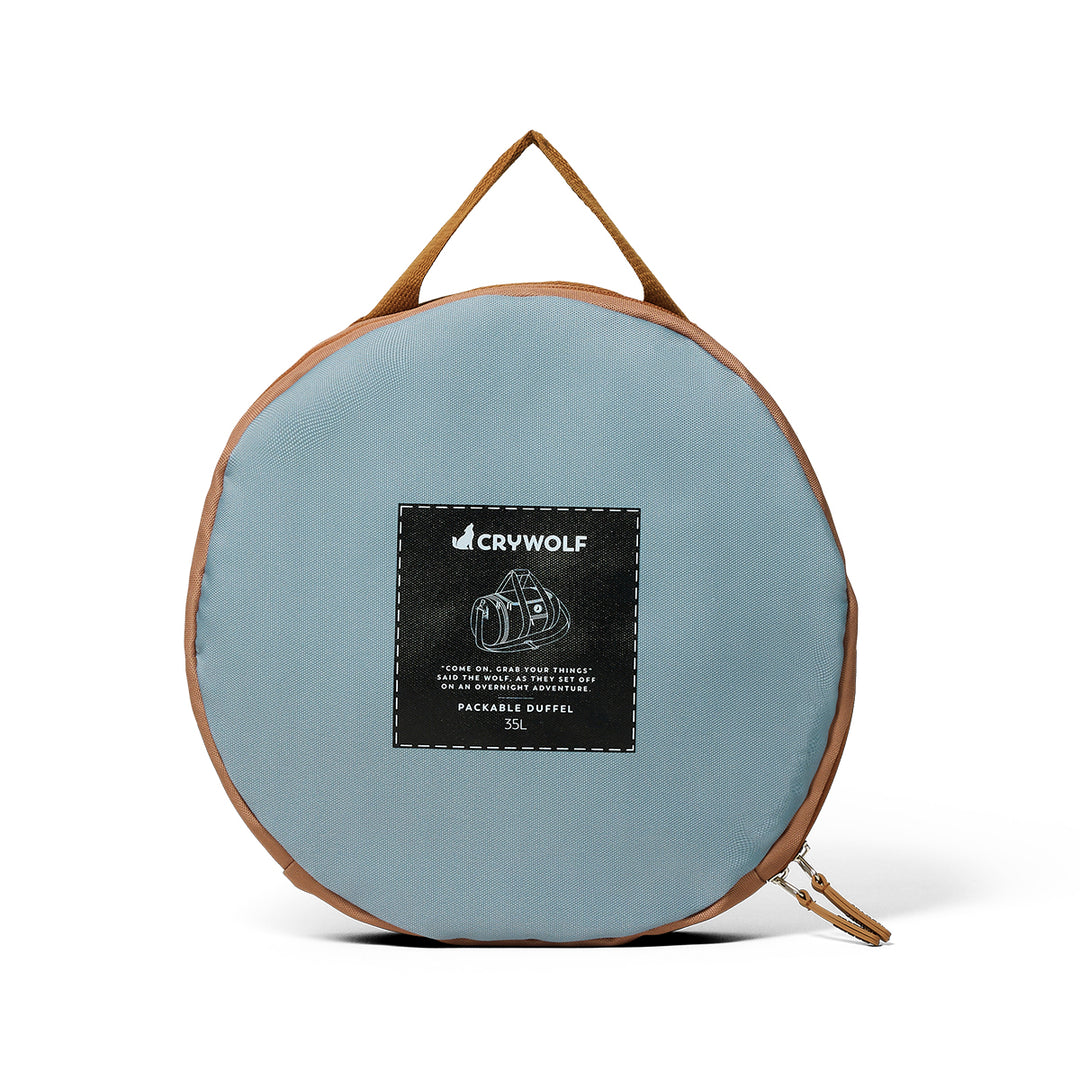 Crywolf Core Packable Duffel Bag - Moss Colourblock