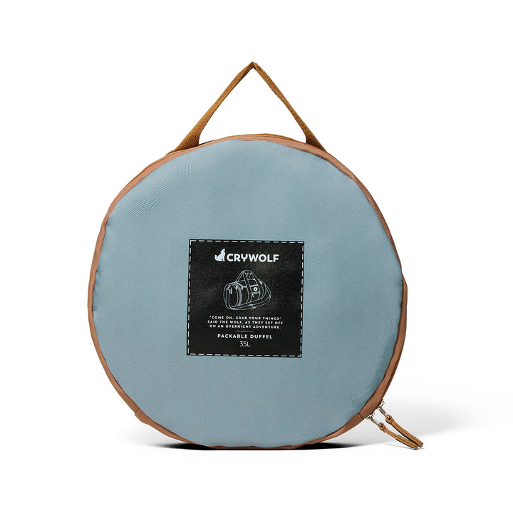 Crywolf Core Packable Duffel Bag - Moss Colourblock