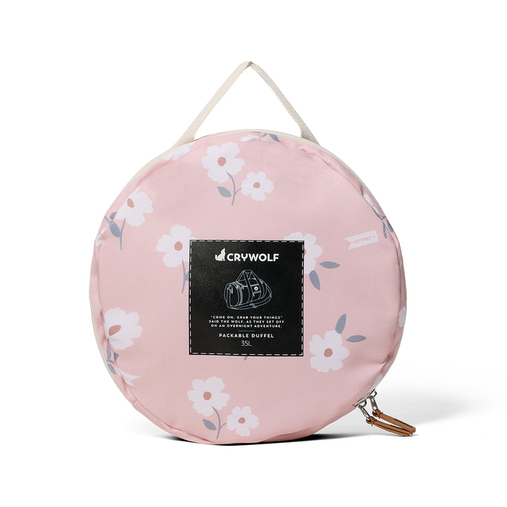 Crywolf Core Packable Duffel Bag - Wildflower