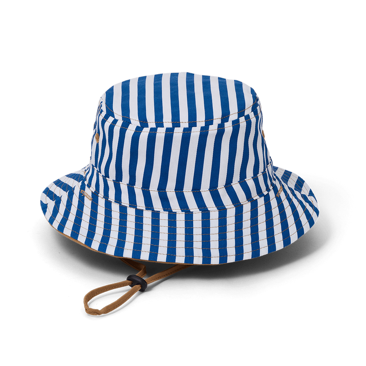 Crywolf Reversible Bucket Hat - Deep Sea Stripe