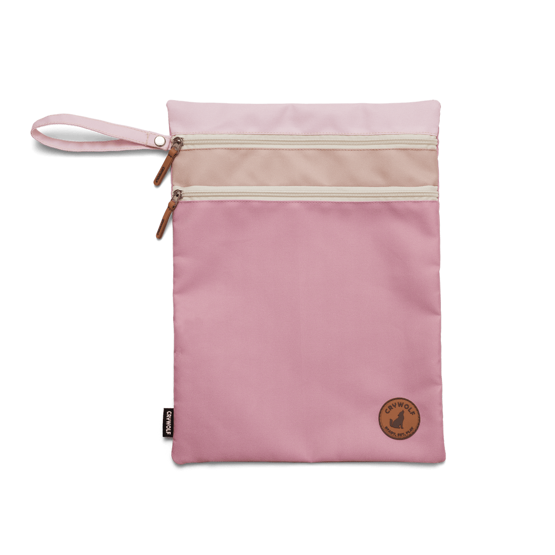 Crywolf Core Wet Bag - Blush Colourblock