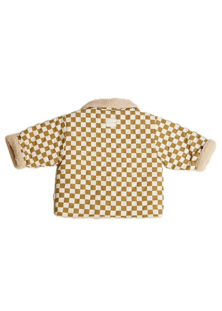 Claude & Co Checkerboard Coat - Coco