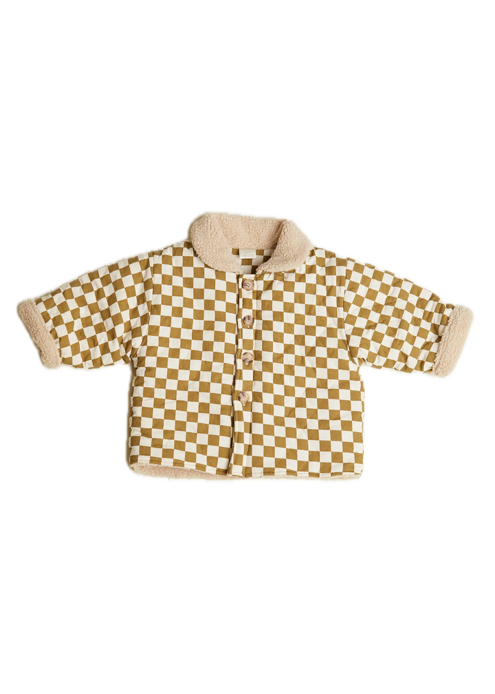 Claude & Co Checkerboard Coat - Coco