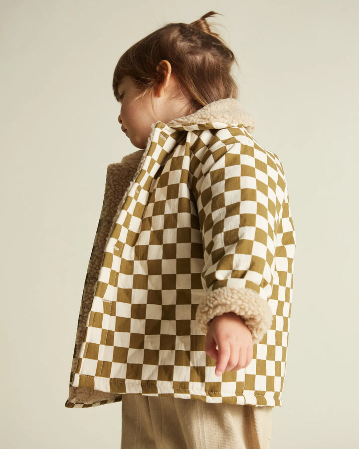 Claude & Co Checkerboard Coat - Coco