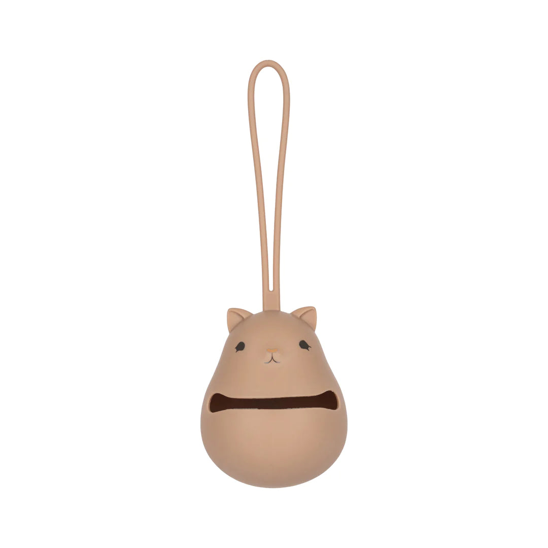 Konges Sløjd - Silicone Bunny Pacifier Case, Blush