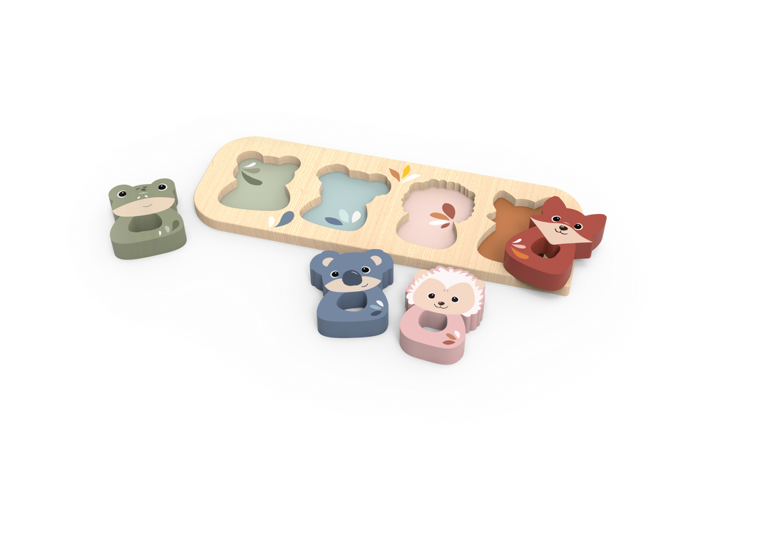 Speedy Monkey Animals Puzzle