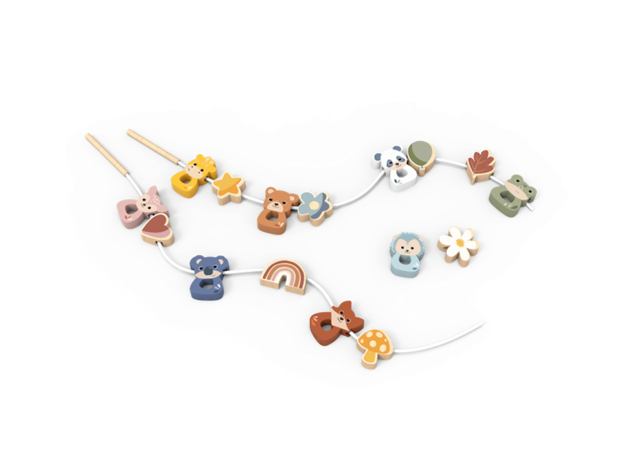 Speedy Monkey Lacing Beads