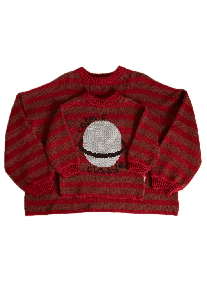 Claude & Co Saturn Sweater - Maroon