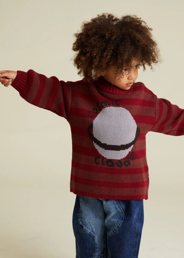 Claude & Co Saturn Sweater - Maroon