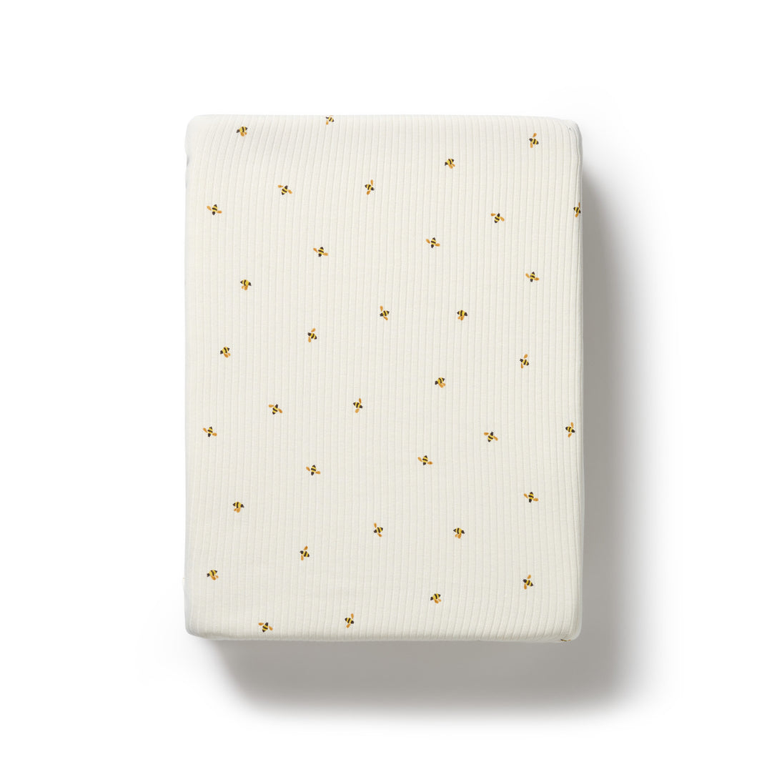 Wilson & Frenchy Organic Bassinet Sheet - Bee Mine