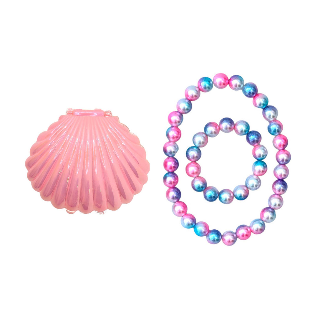 Ratatam! Shell Pearl Jewellery Set - Pink / Pre Order
