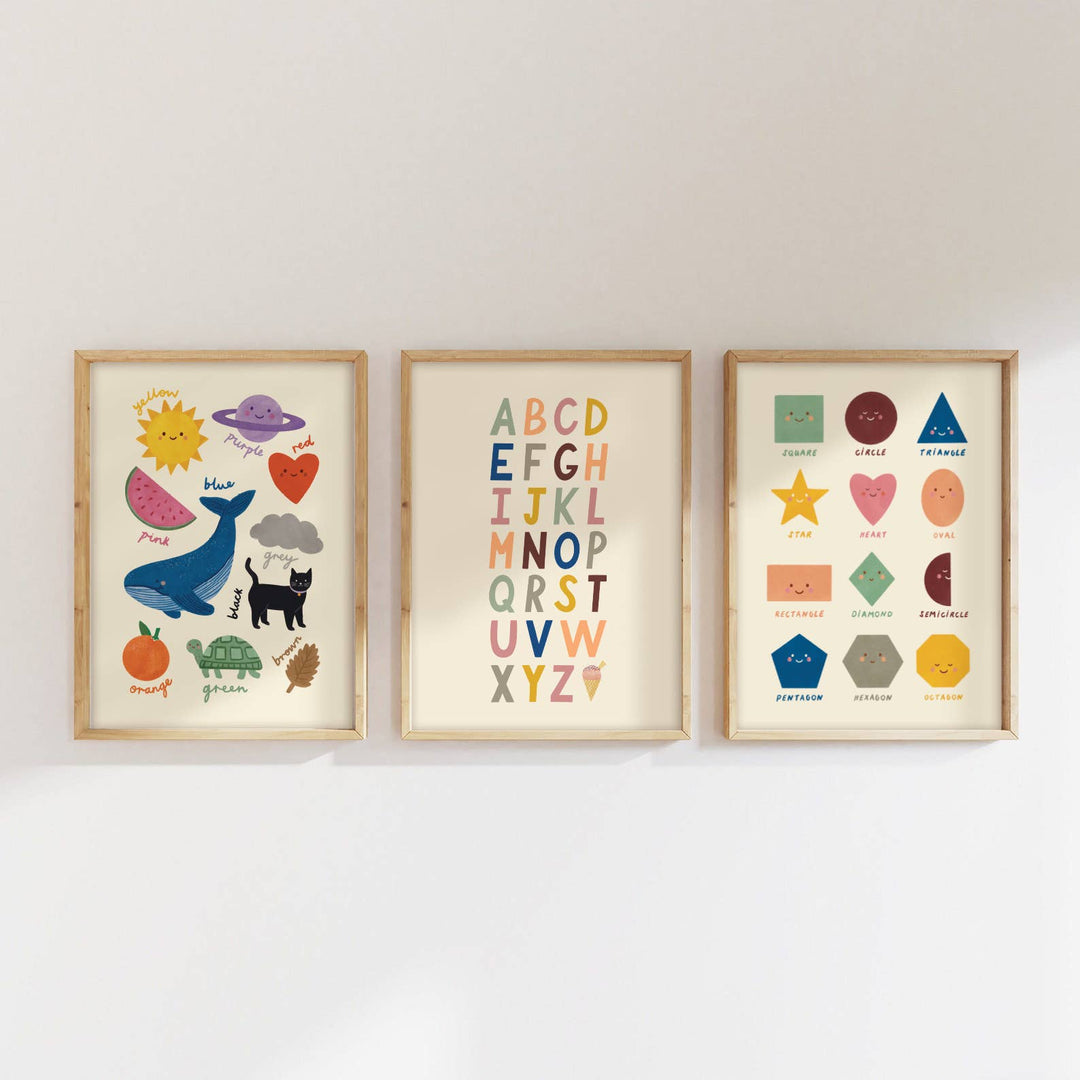 Lauren Sissons Studio Colours Educational Print - A3