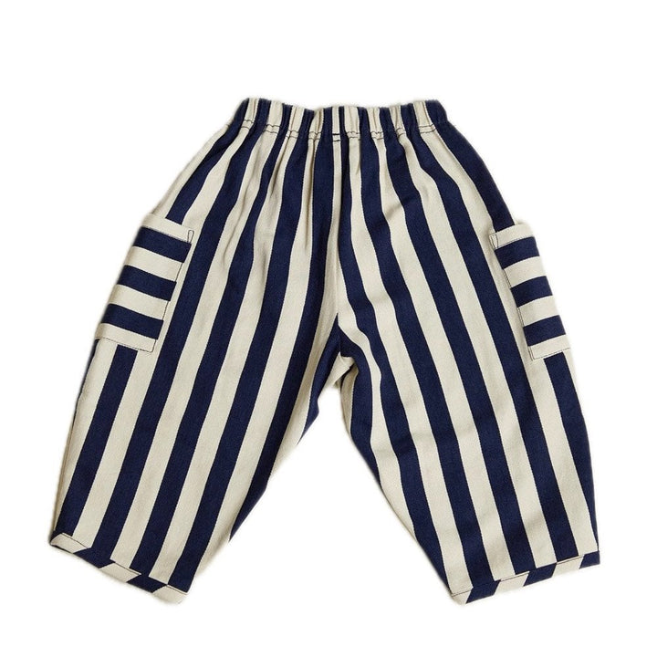 Claude & Co Emerson Stripe Trouser - Midnight