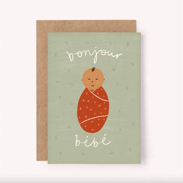 Lauren Sissons Studio Bonjour Bebe Card