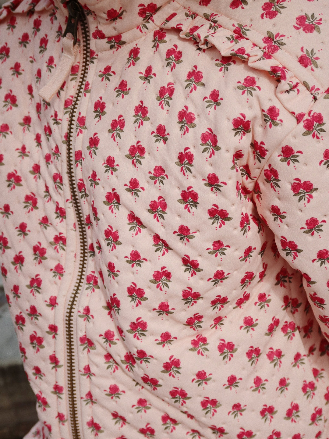 Konges Sløjd Thermo Frill Jacket - Rosie Blush