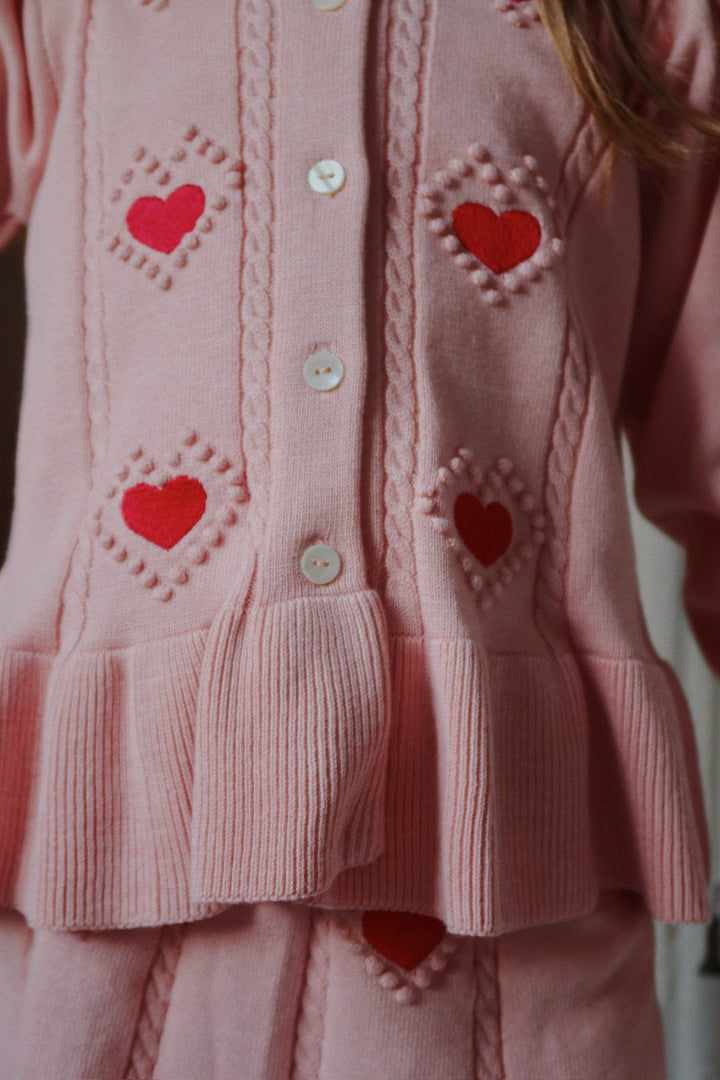 Konges Sløjd Soleil Cardigan GOTS - Silver Pink