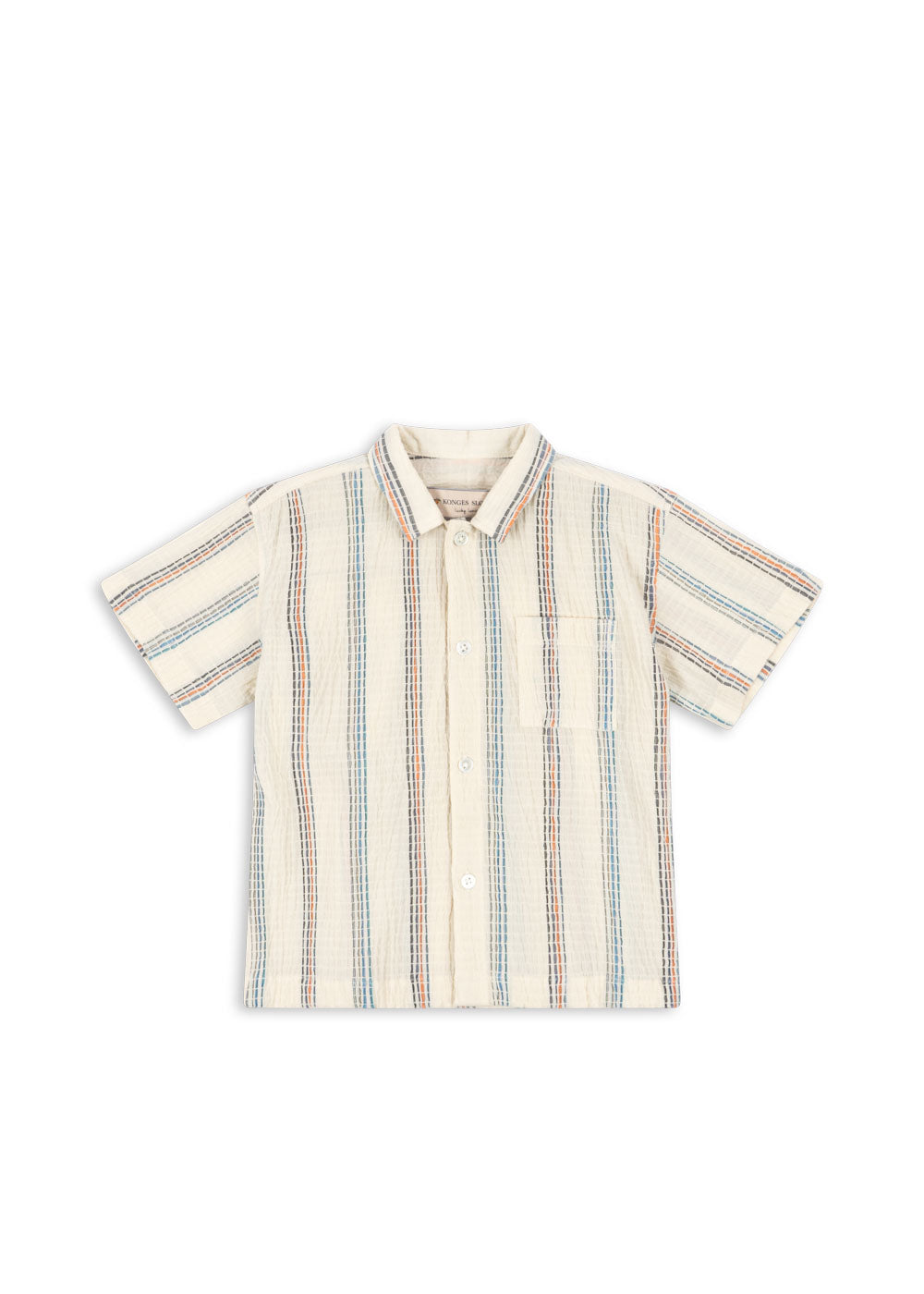 Konges Sløjd Vincent Short Sleeve Shirt GOTS - Antique White