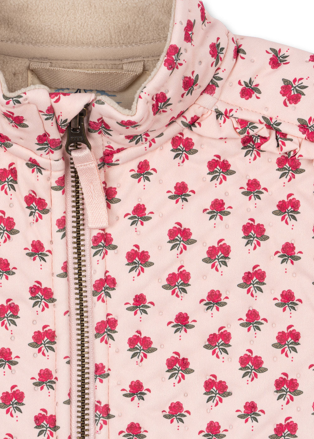 Konges Sløjd Thermo Frill Jacket - Rosie Blush