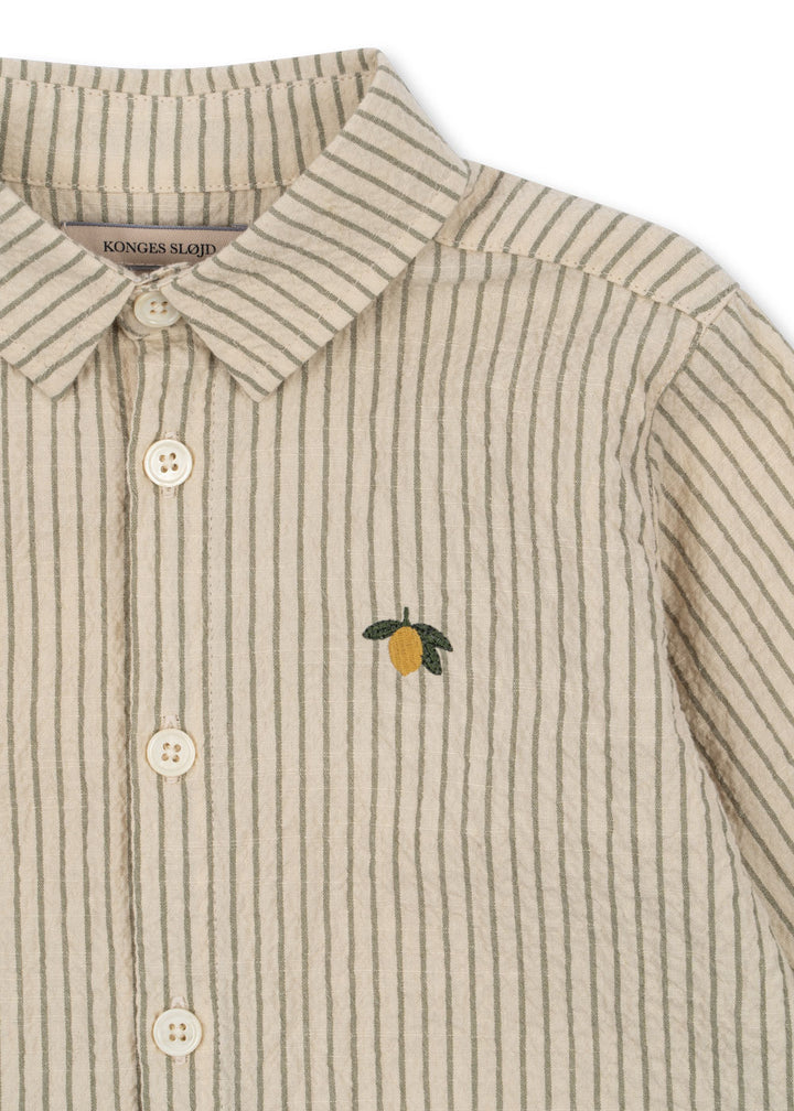Konges Sløjd Elliot LS Shirt GOTS - Tea Stripe
