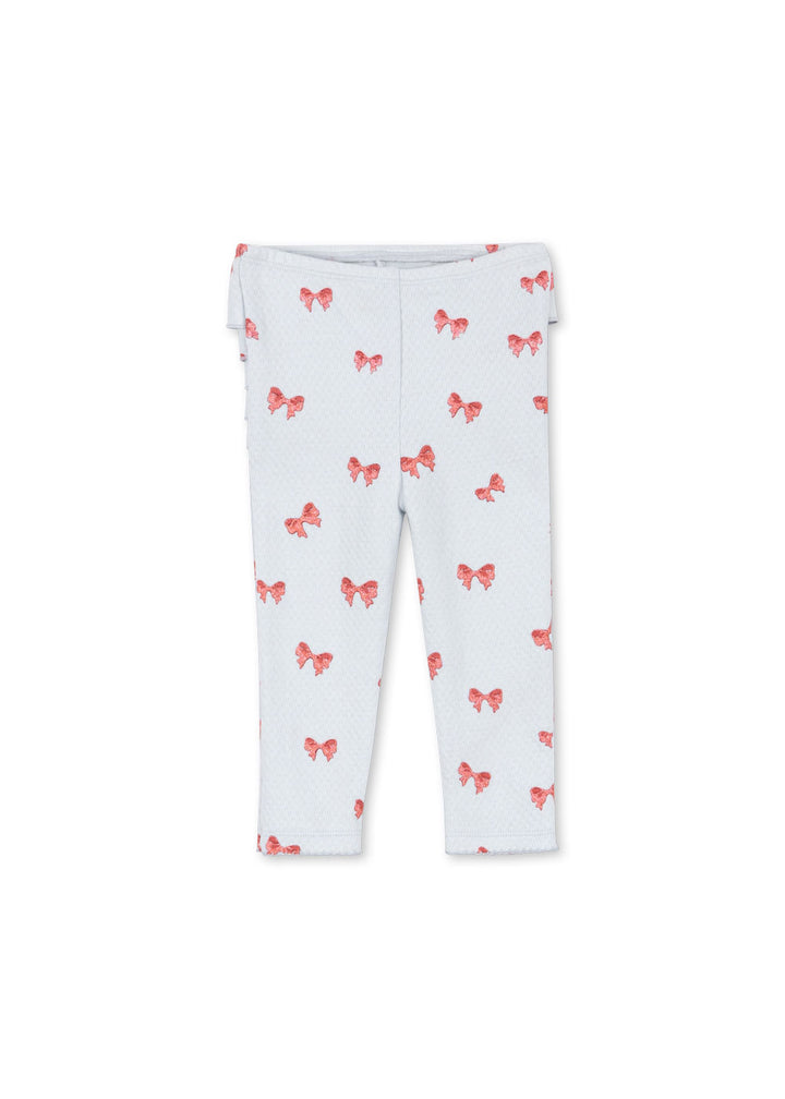 Konges Sløjd Sui Frill Pants GOTS - Rosia Blue Bow