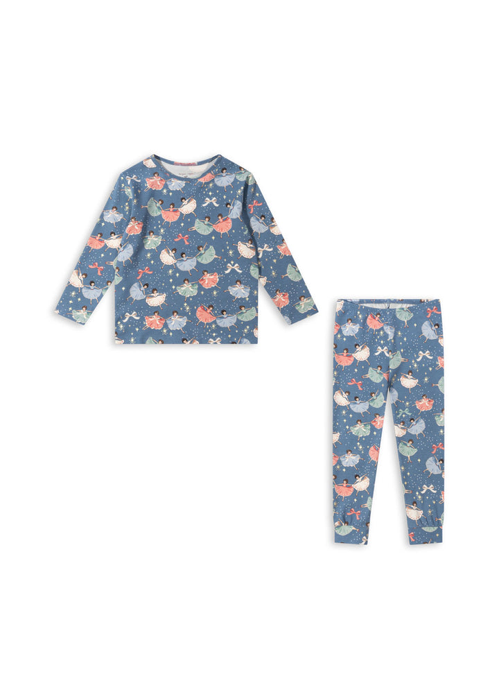 Konges Sløjd Christmas Pyjama Set - Snow Bow Ballerina / Pre Order