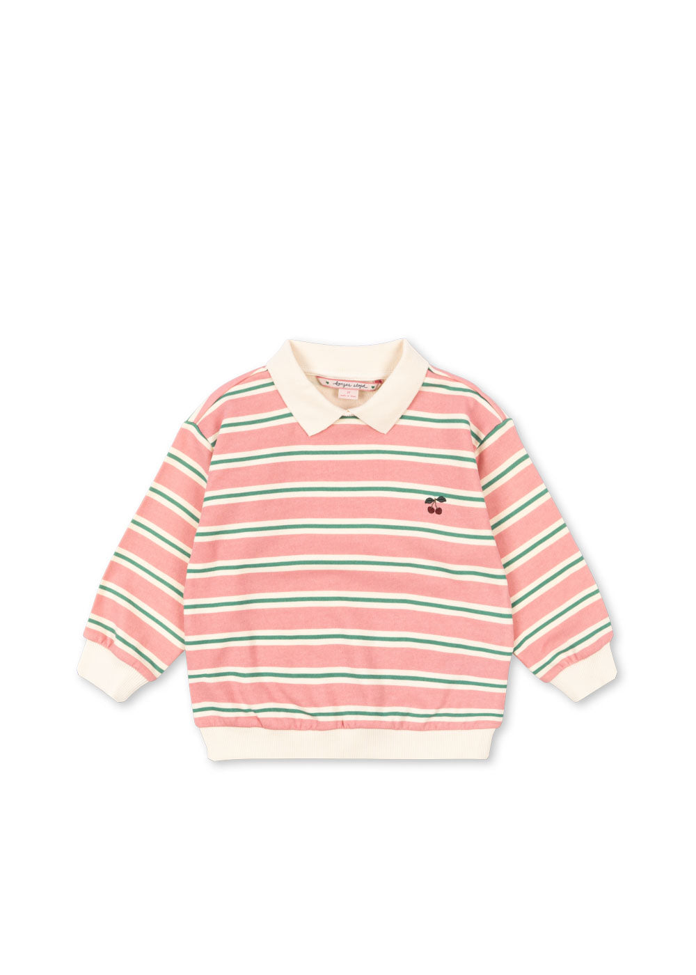 Konges Sløjd Spotty LS Polo GOTS - Blush Bound Stripe