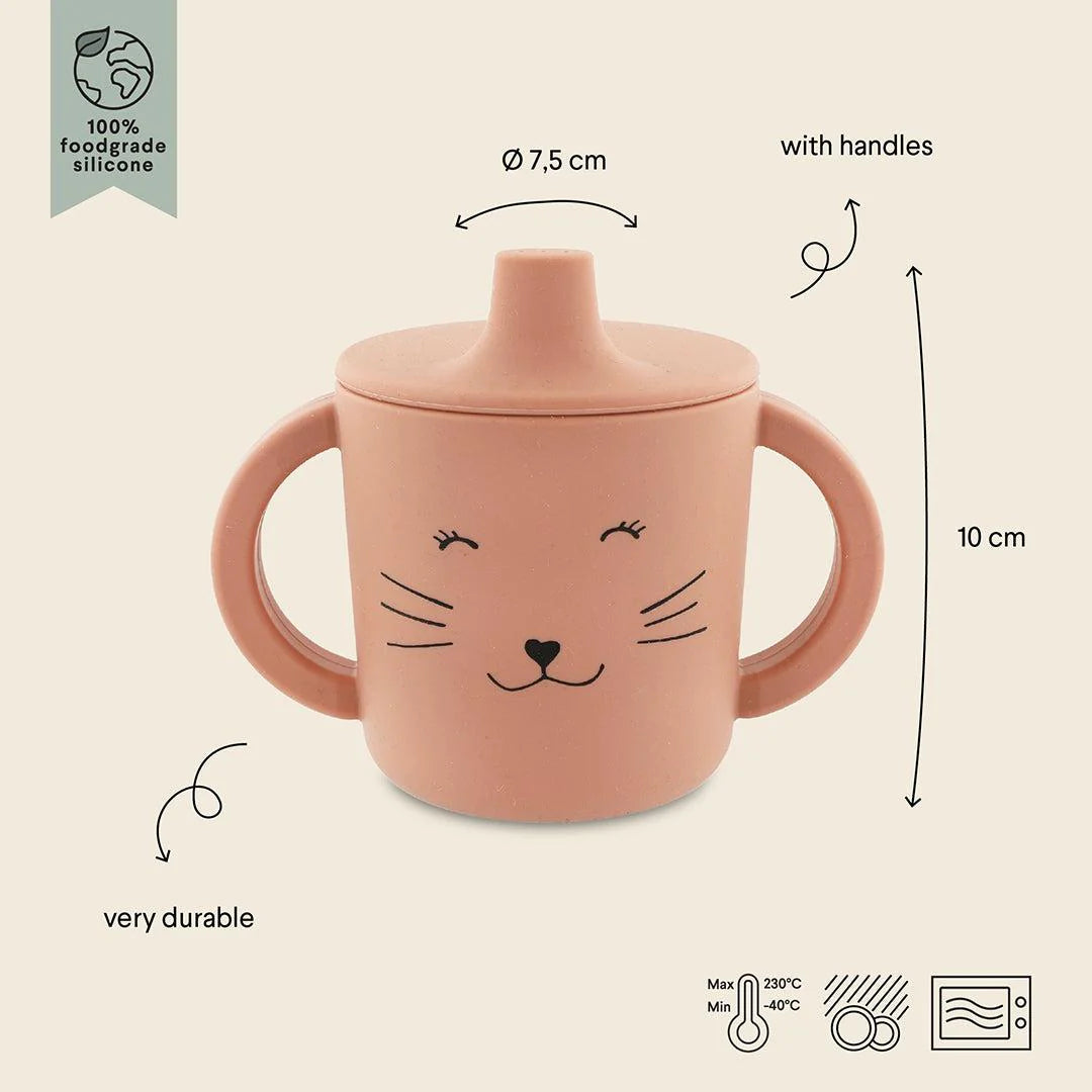Trixie Silicone Sippy Cup - Mrs Cat / Pre Order