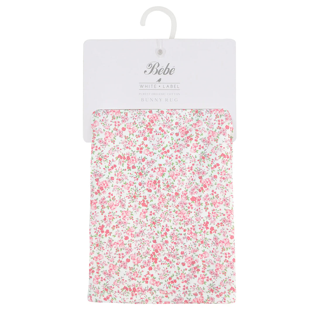 Minihaha Organic Bunny Rug - Floral