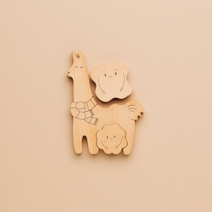 The Kiss Co - Āpiti - Wooden Puzzle - Dapper Mr Bear - www.dappermrbear.com - NZ