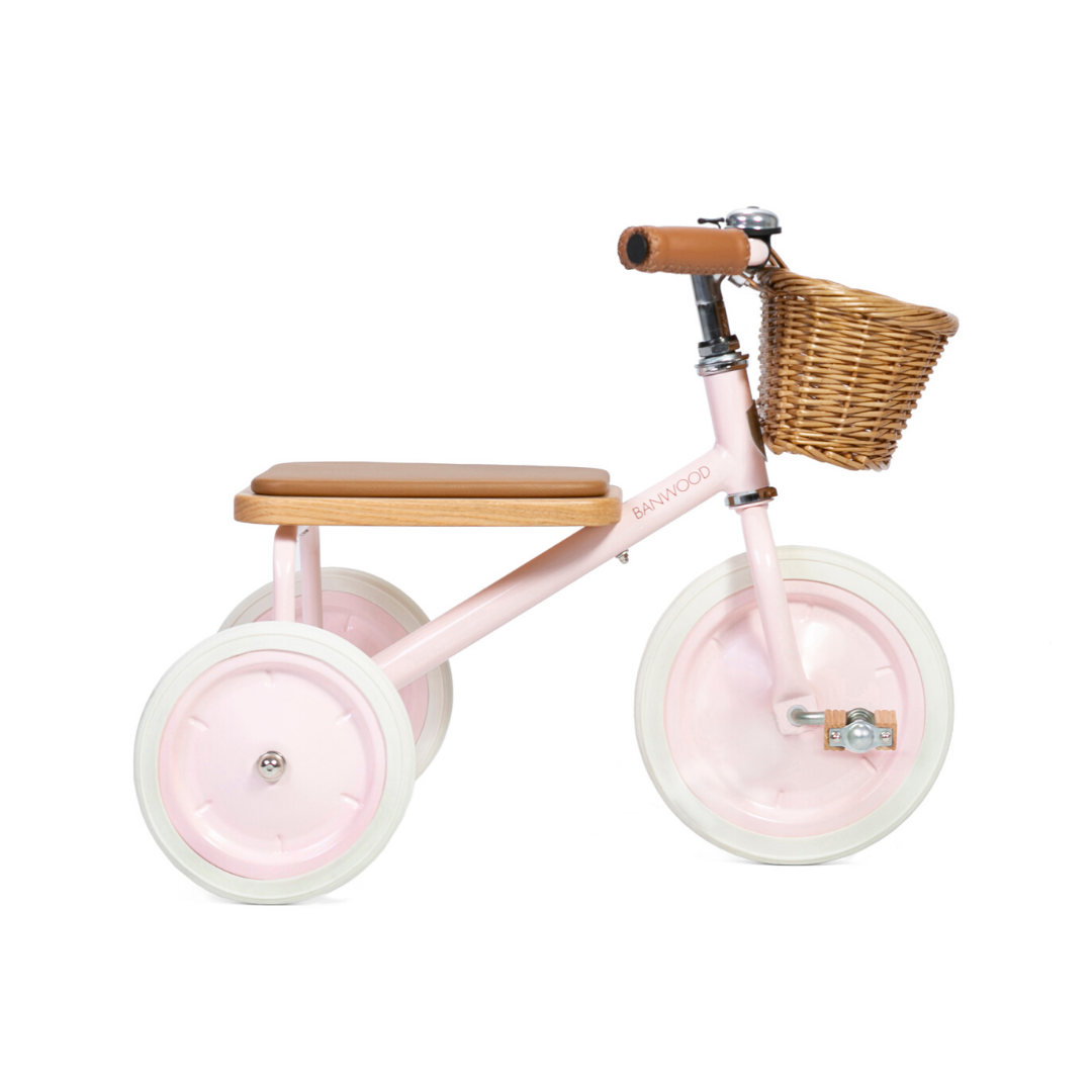 Pink girls shop trike