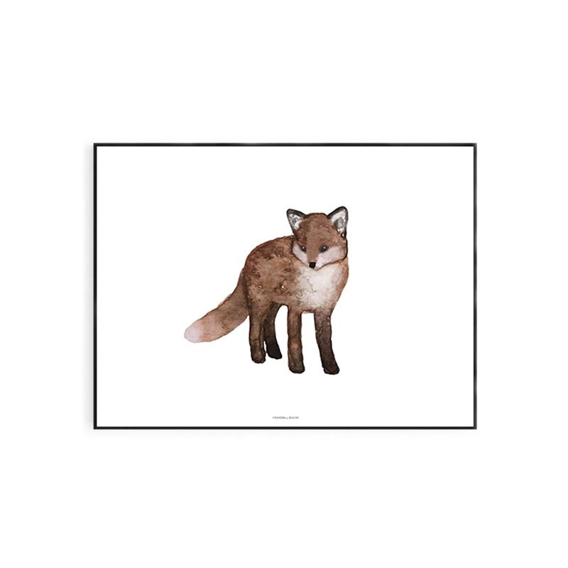 Fashionell Interiors - Fox Print - Dapper Mr Bear - www.dappermrbear.com - NZ
