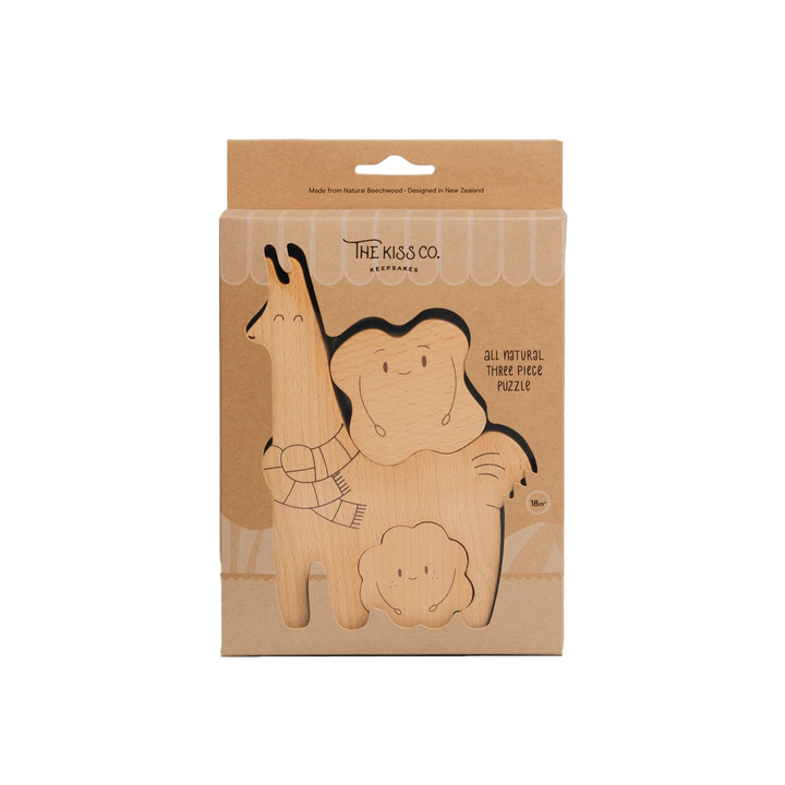 The Kiss Co - Āpiti - Wooden Puzzle - Dapper Mr Bear - www.dappermrbear.com - NZ