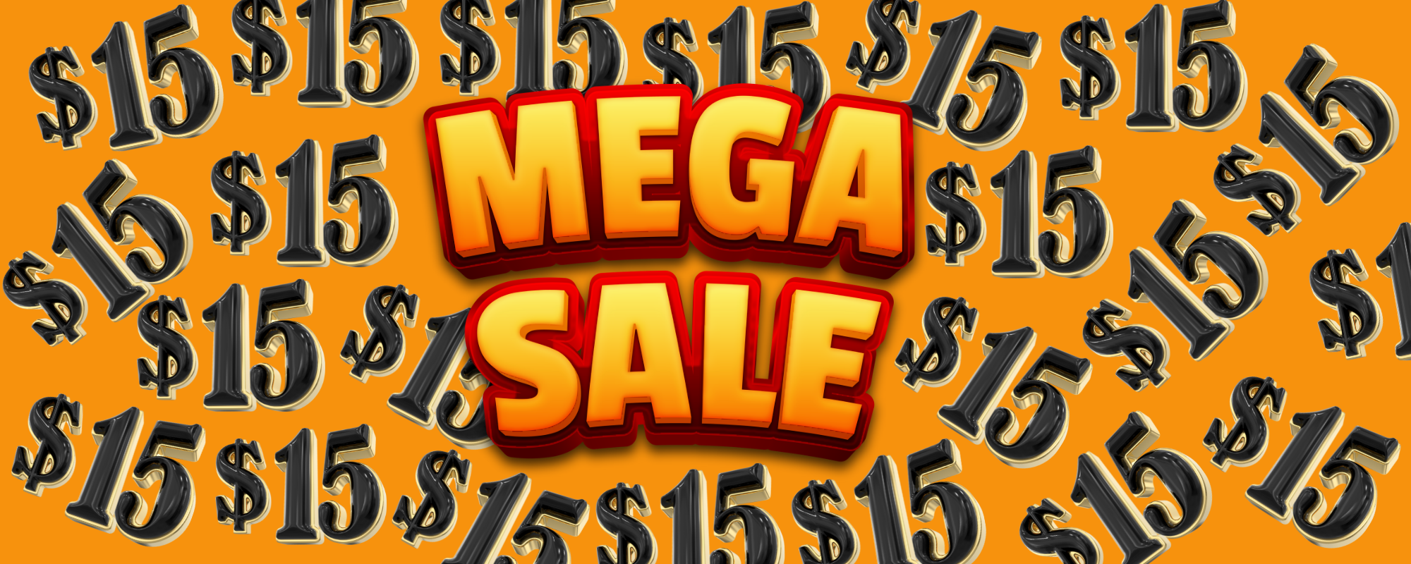 $15 MEGA ONLINE WAREHOUSE SALE