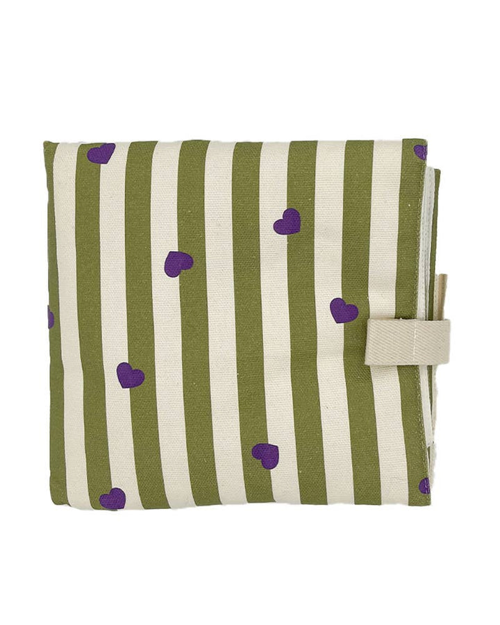 Milinane Adam Changing Pad - Stripe & Love / Pre Order