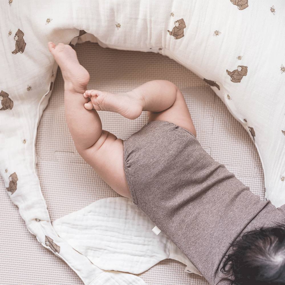 That's Mine Petra Wrap Bodysuit - Brown Melange