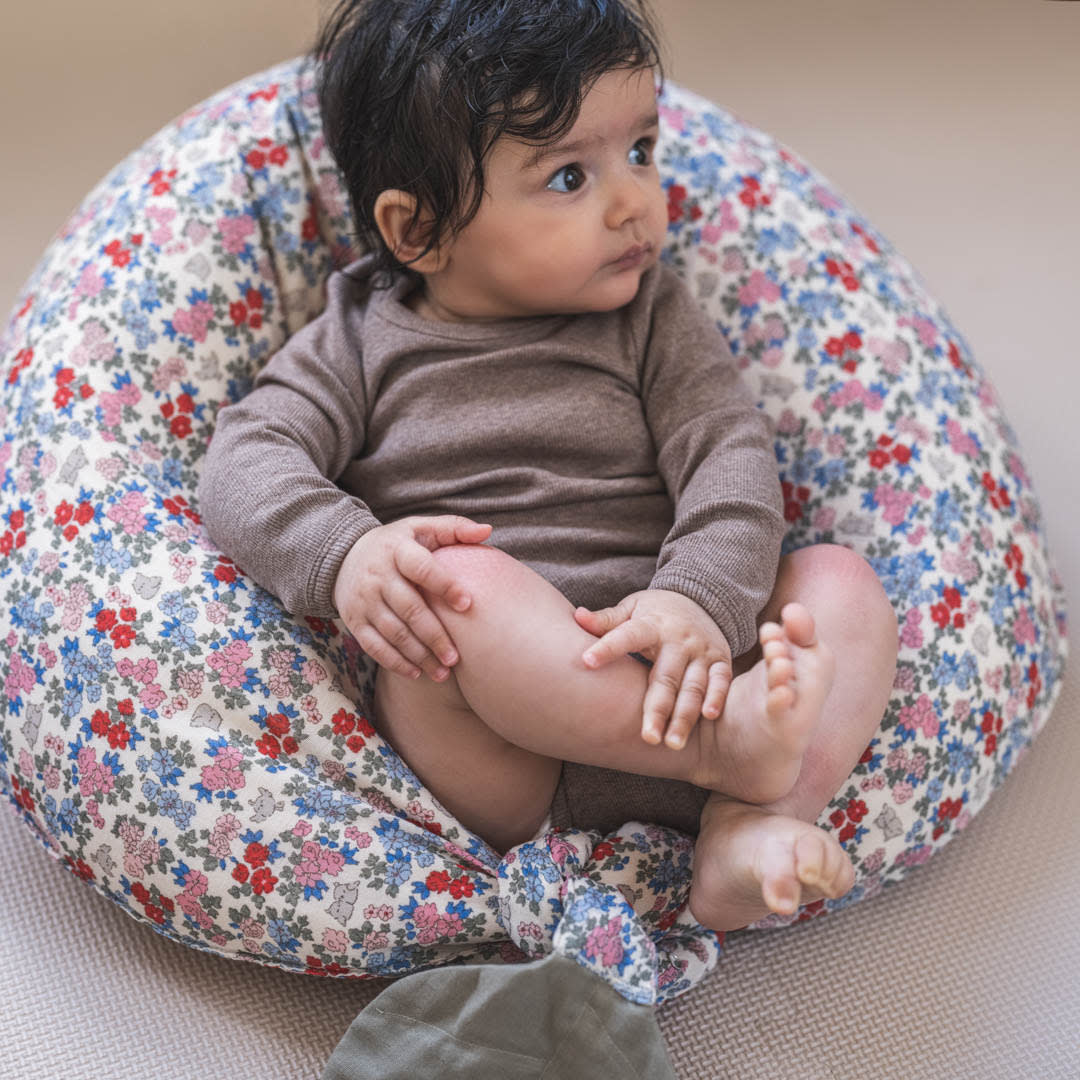 That's Mine Petra Wrap Bodysuit - Brown Melange