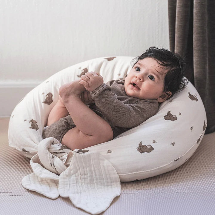 That's Mine Petra Wrap Bodysuit - Brown Melange