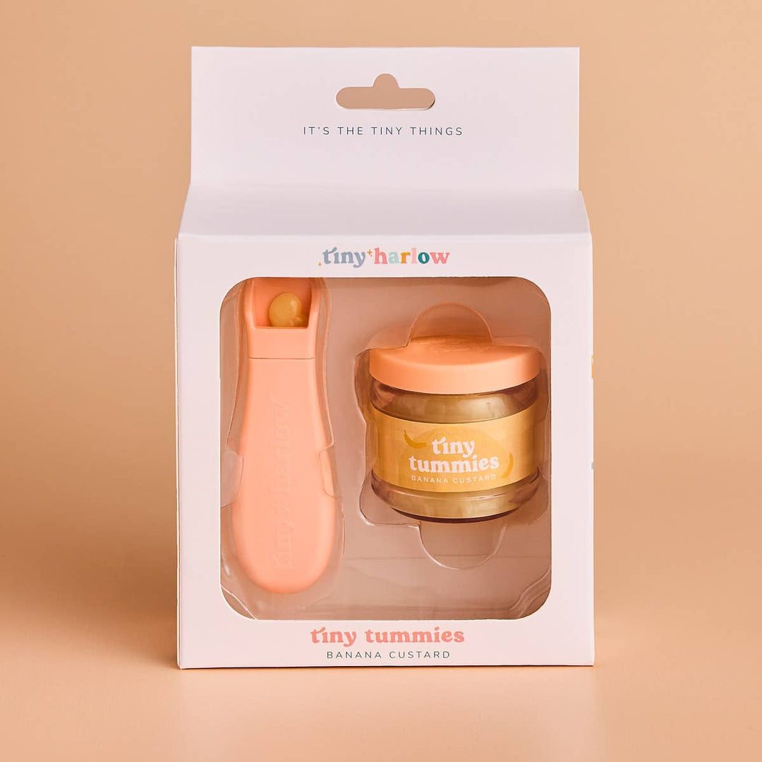Tiny Harlow Dolls Food - Banana Custard
