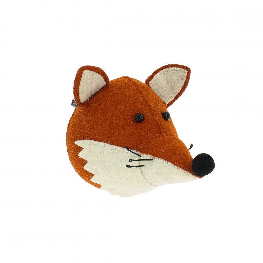 Fiona Walker England Mini Fox Head - Multi